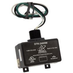 Ditek DTK-240HW Equipment Panel, Dedicated Circuit Surge Protector, Split Phase, 240VAC