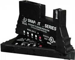 Ditek DTK-S50B 66 Block Quick Connect Surge Protector, 50V, UL497B