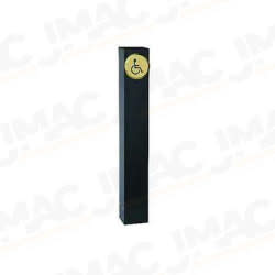 Camden 42-BSU-BRZ Mounting Post, Bronze, 42" Tall, 38" Switch Height, Single Gang Prep