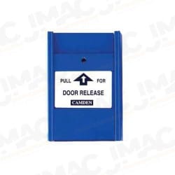 Camden 703BE Pull Station, Blue, N/O & N/C, English and French Instructions