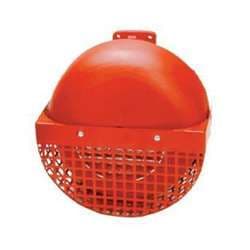 Cooper Wheelock CSXG10-24-R Explosion Proof Bell, Single Stroke, Outdoor, Red, 10", 24VAC