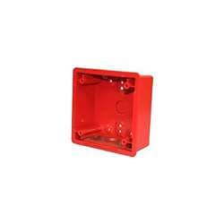 Cooper Wheelock E50SB-R Surface Backbox for E50 Speaker, Red