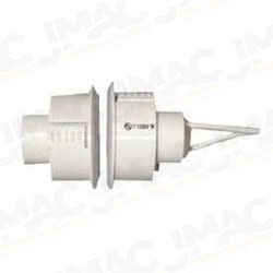 Bosch ISN-CSD70-W White Compact Recessed Contact, Standard Magnet, 19mm Diameter, 32mm Gap Width, Package of 10 Contacts and Magnets