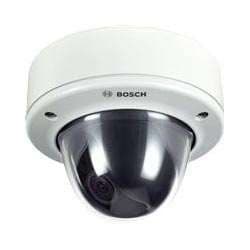 Bosch VDC-455V09-20S Indoor Color Flexidome XF Camera, 1/3" CCD, 9-22mm, F1.4, Surface Mount, White, NTSC