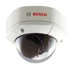 Bosch VDI-240V03-2 Outdoor IR D/N Analog Dome Camera, 2.8-10.5mm, Auto Iris, 570TVL, Mechanical D/N Filter, Infrared, NTSC