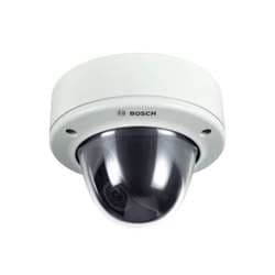 Bosch VDN-498V06-21 FlexiDome 2X Dome Camera, Vandal Resistant, 1/3" WDR, NTSC, D/N, 540TVL, 6-50mm, F1.6, White