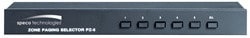 Speco PZ5 5 Zone Paging Selector