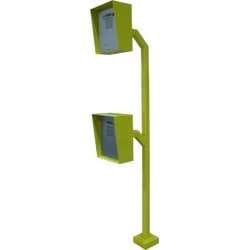 Talk-A-Phone  ETP-GP-D Gooseneck Pedestal for both Cars and Trucks