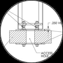 Talk-A-Phone  ETP-PDMK-4 Parking Deck Mounting Kit