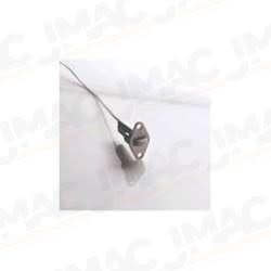 UTC Interlogix (Formerly GE Security/Sentrol) 3005-N Recessed Roller Plunger Contact, Wire Leads, Closed Loop, White