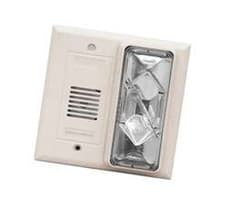 Edwards Signaling 7007B-N5 Buzzer / Strobe Combination, 120V, 68 dB, Clear, CFA Series