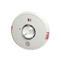 Edwards Signaling EGCFS2VM Genesis Ceiling Speaker/Strobe, White, Non-coded, Filtered, 25V