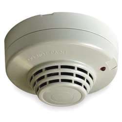 Edwards Signaling SC10U3B Conventional Ionization Smoke Detector with Base, White