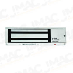 Alarm Controls 600D Magnetic Lock, 600lb, Double Door, Clear Anodized Aluminum