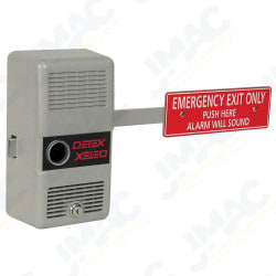 Detex ECL-230D Alarm Panic Hardware Exit Control Lock, Gray