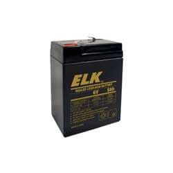 Elk ELK-0650 Sealed Lead Acid Battery (6V, 5Ah) Elk ELK-0650 Sealed Lead Acid Battery (6V, 5Ah)