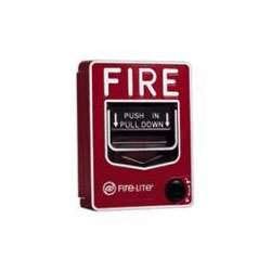 Fire-Lite BG-12LO Dual Action Pull Station, SPST N/O Switch, Screw Terminal Connections, Key Lock, Auxiliary Contacts, Outdoor Fire-Lite BG-12LO Dual Action Pull Station, SPST N/O Switch, Screw Terminal Connections, Key Lock, Auxiliary Contacts, Outdoor