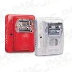 Gentex GEC3-24PWW Low Profile Evacuation Horn/Strobe (White/Plain)