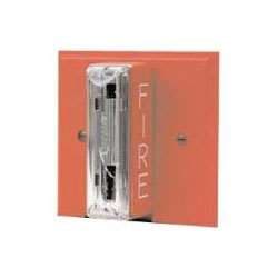 Gentex GXS-120177WR Red 120VAC Wall Mount Remote Visual Signal