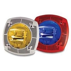Gentex SSPKA24-75PWW Wall Mount Speaker/Strobe (Amber/White)