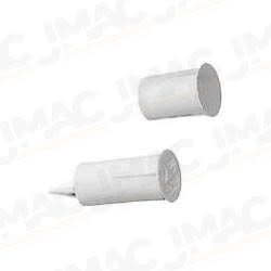 Honeywell Ademco 951WG-WH 3/8" Diameter Miniature Press Magnetic Fit Contact, White Honeywell Ademco 951WG-WH 3/8" Diameter Miniature Press Magnetic Fit Contact, White