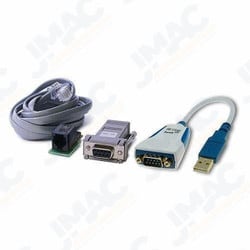 DSC PCLINK-USB Local Download USB Programming Kit, 4-Piece, Includes PCLINK Adapter, Connecting Cable, DB-9 Serial Connector and USB-Serial Adapter