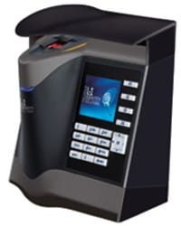 Bioscrypt 4G V-Station Weather Resistant Biometric Fingerprint Reader Wireless HID Proximity Model w/ Secugen Sensor (XSTSPW)