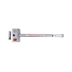 Alarm Lock 700X28 Exit Door Alarm, 95 dB, 33" Width x 3-1/4" Depth x 8-1/2" Height, Extruded Aluminum Channel, Die-Cast Cover, Aluminum Finish, With Door Warning Sign SIRENLOCK 33" PUSH BAR RIM EXIT DEVICE