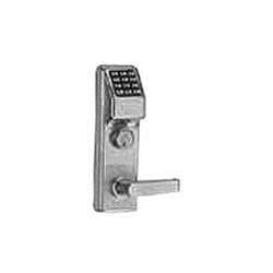 Alarm Lock ETDLS1G/26DV99 Exit Trim Lock w/ Audit Trail - Satin Chrome - Von Duprin 99 Series Exit Device Lock, Satin Chrome Alarm Lock ETDLS1G/26DV99 Exit Trim Lock w/ Audit Trail - Satin Chrome - Von Duprin 99 Series Exit Device Lock, Satin Chrome