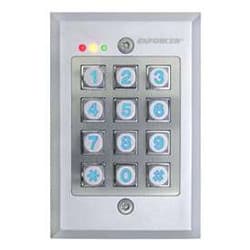 Seco-Larm SK-1123-FQ ENFORCER Flush-Mount Outdoor Access Keypad, 100 Users, 2 Outputs (1 Relay, 1 Transistor Ground)