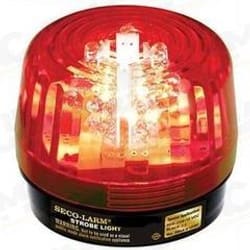Seco-Larm SL-126Q/R Strobe Light, Red, 6~12 VDC, UL Listed Seco-Larm SL-126Q/R Strobe Light, Red, 6~12 VDC, UL Listed