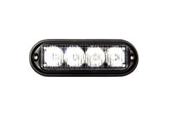 Seco-Larm SL-1311-MAC Rectangular Light Module, Clear, Hi-Intensity 1Wx4 LEDs
