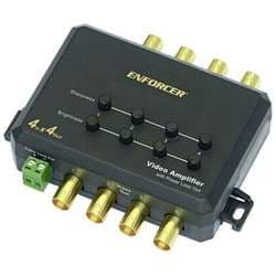 Seco-Larm VA-2404B-WQ Video Amplifier, 4 Video Inputs, 4 Video Outputs