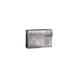 Doorking 1812-087 Intercom, Wall Mount, Stainless Steel