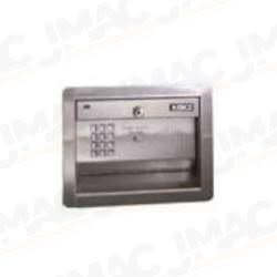 Doorking 1812-092 Telephone Entry/Intercom and Access Control, Flush Mount, Stainless Steel