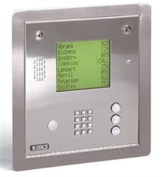 Doorking 1837-084 Telephone Entry and Access Control System, Flush Mount, Stainless Steel