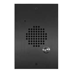 DoorBell Fon DP28-NBKM, Door Station, Music and Sound Box Size, Flush Mount, Black