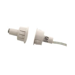 GRI 195-12-G 3/4" Steel Door Recessed Switch Set, Gray, Standard Gap Up to 1/2", DPDT, Standard 12" Leads GRI 195-12-G 3/4" Steel Door Recessed Switch Set, Gray, Standard Gap Up to 1/2", DPDT, Standard 12" Leads