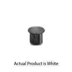 GRI DP-375-W Dummy Plug, White, Self-Locking, 3/8" Diameter
