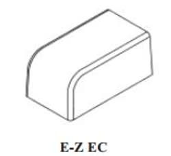 GRI E-Z-58-EC-W Encaps, White, Package of 6