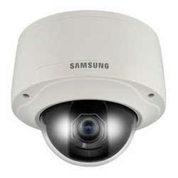 Samsung Techwin SCV-2080 High Resolution Vandal Resistant Analog Dome Camera, 2.8-10mm (3.6x)