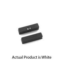 GRI 110-TWG-W Miniature Surface Mount Switch Set, White, Wide Gap Up to 1-1/4", Closed Loop, Self-Stick, Terminals