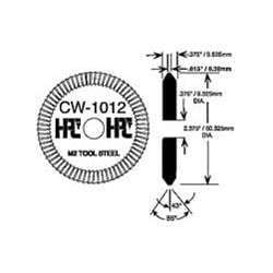 HPC CW-1012 Optional Milling Cutter, Tool Steel
