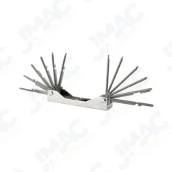 Keedex K-18 12-Piece Safe Combination Lock Change Key Set