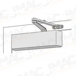 LCN 4040XP-H W/PA LH BLK MC