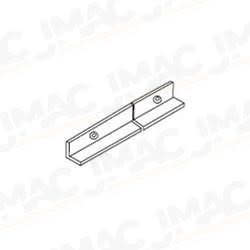 Locknetics 3523A-672 Angle Bracket, 1-1/2" x 1-1/2", Bright Chrome