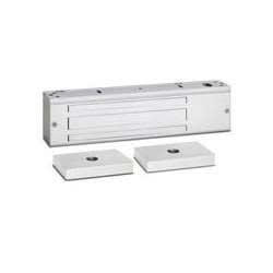SDC 1513V SDC EMLock Electromagnetic Lock, Surface Mount, Single, 1650lbs, Split Armature, Aluminum