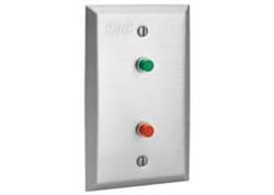 SDC 400U-L3-GREENREDAMBER Wall & Frame LED Status Indicator, Single Gang, Green LED, Red LED, Amber LED