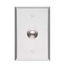 SDC 452V Exit Switch, Vandal Resistant, Momentary SPDT, Single Gang, Stainless Steel