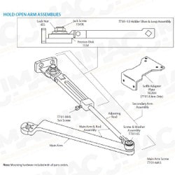 Norton Door Controls 7701-31 689